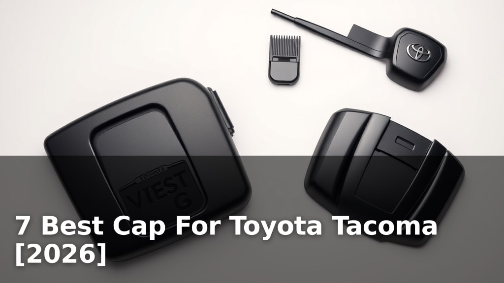 7 Best Cap For Toyota Tacoma [2026]
