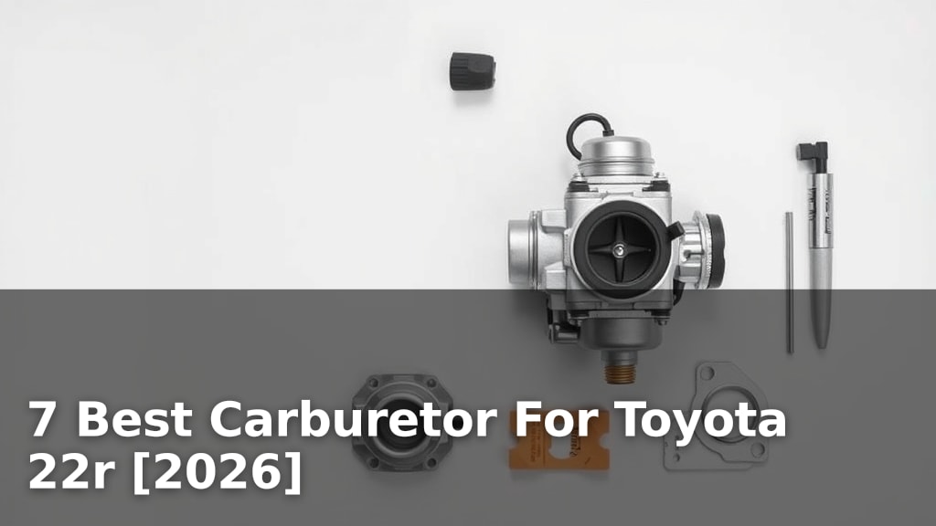 7 Best Carburetor For Toyota 22r [2026]