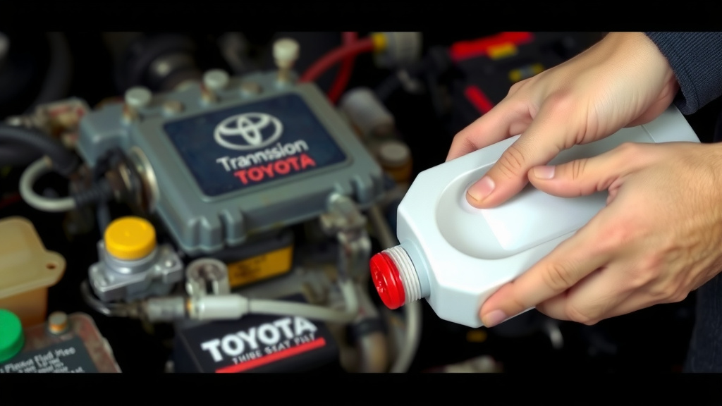Performing a Toyota Transmission Fluid Change Yourself