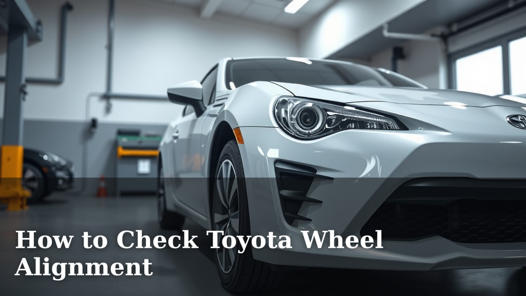 How to Check Toyota Wheel Alignment