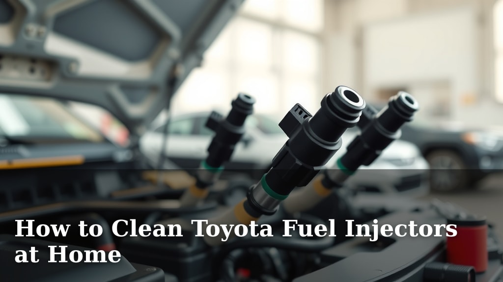 How to Clean Toyota Fuel Injectors at Home