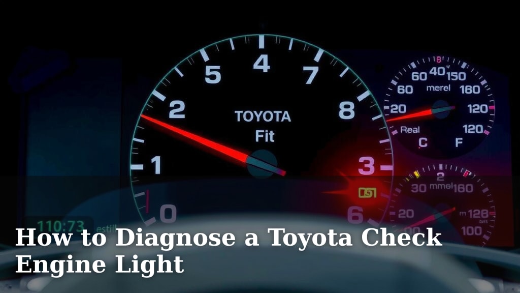 How to Diagnose a Toyota Check Engine Light