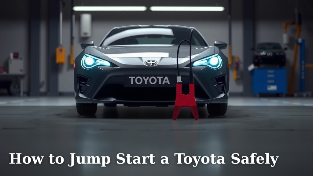 How to Jump Start a Toyota Safely