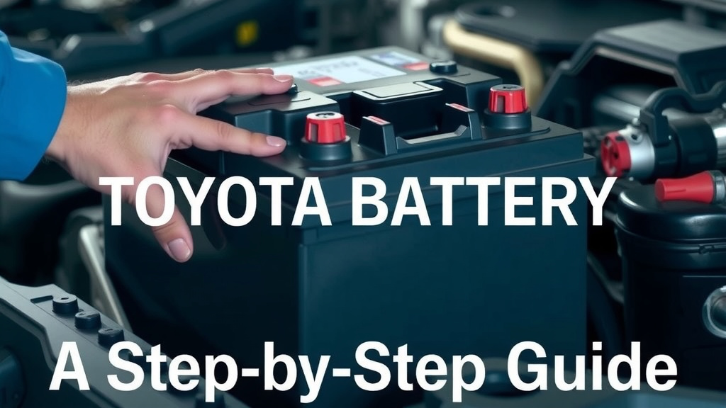 Replacing Your Toyota Battery: A Step-by-Step Guide