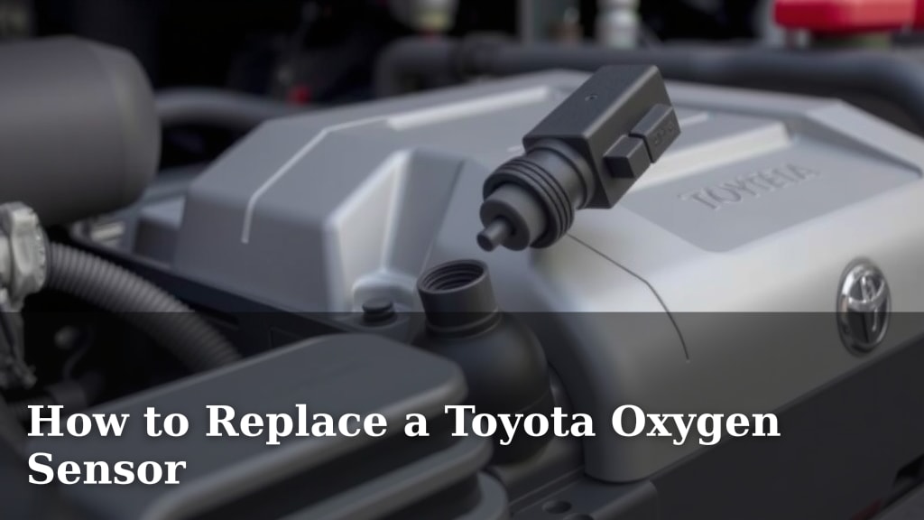 How to Replace a Toyota Oxygen Sensor