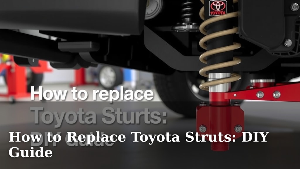 How to Replace Toyota Struts: DIY Guide