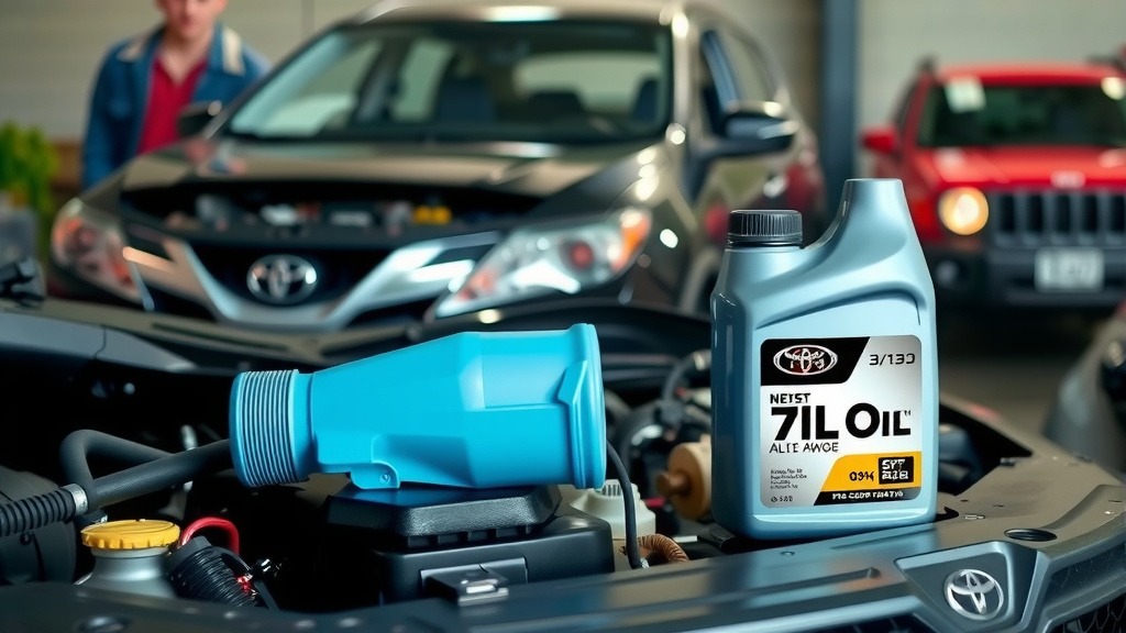Picking the Right Oil for Your Toyota Engine