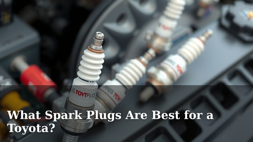What Spark Plugs Are Best for a Toyota?