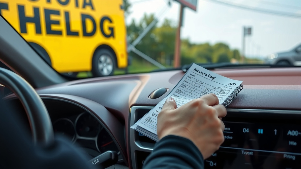What Information Matters Most for Your Toyota's Service History?