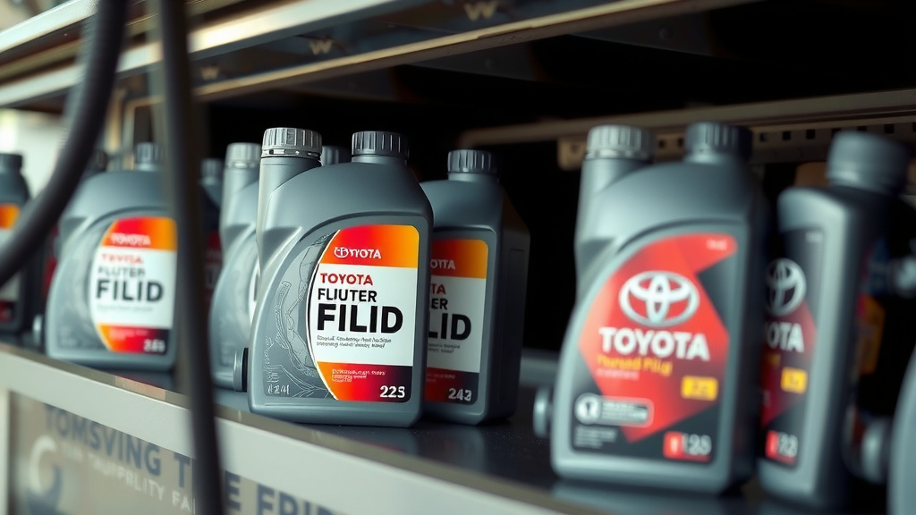 Choosing the Right Transmission Fluid for Your Toyota