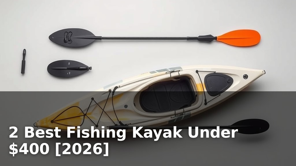 2 Best Fishing Kayak Under $400 [2026]