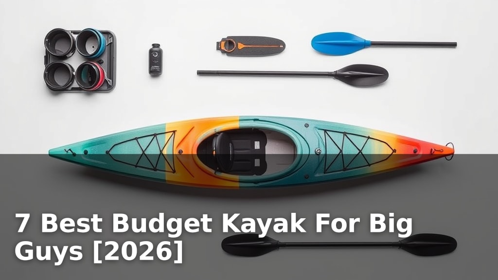 7 Best Budget Kayak For Big Guys [2026]