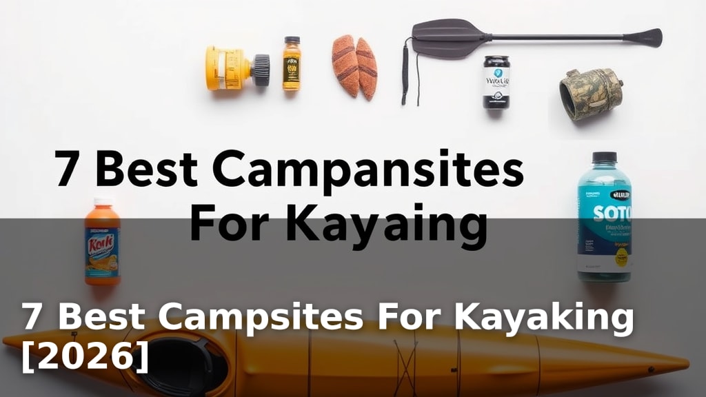 7 Best Campsites For Kayaking [2026]