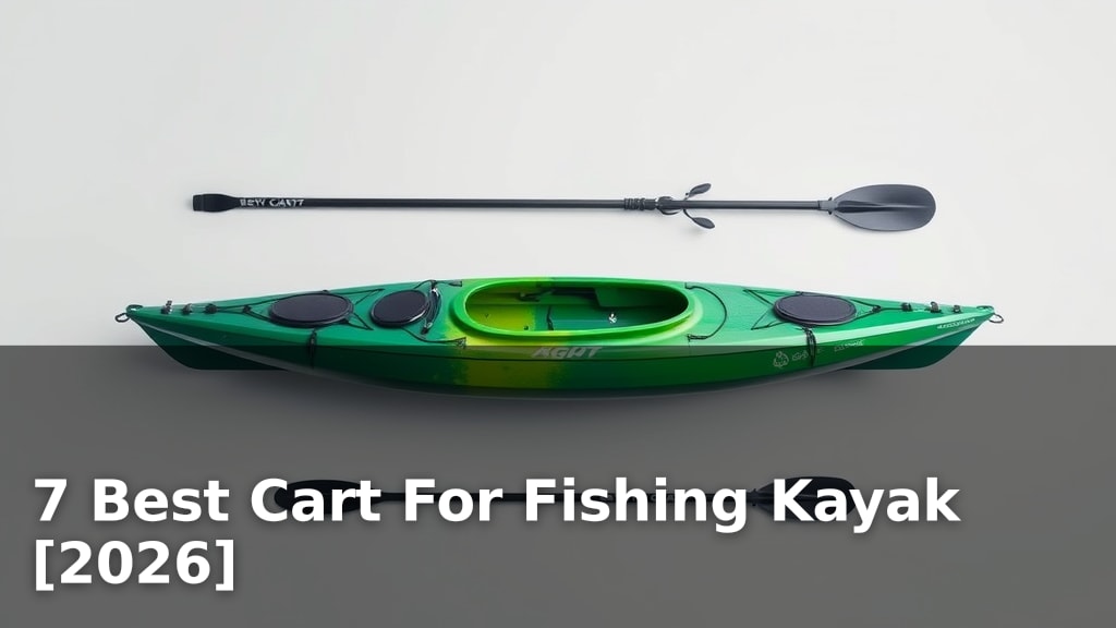 7 Best Cart For Fishing Kayak [2026]