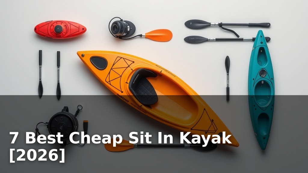 7 Best Cheap Sit In Kayak [2026]
