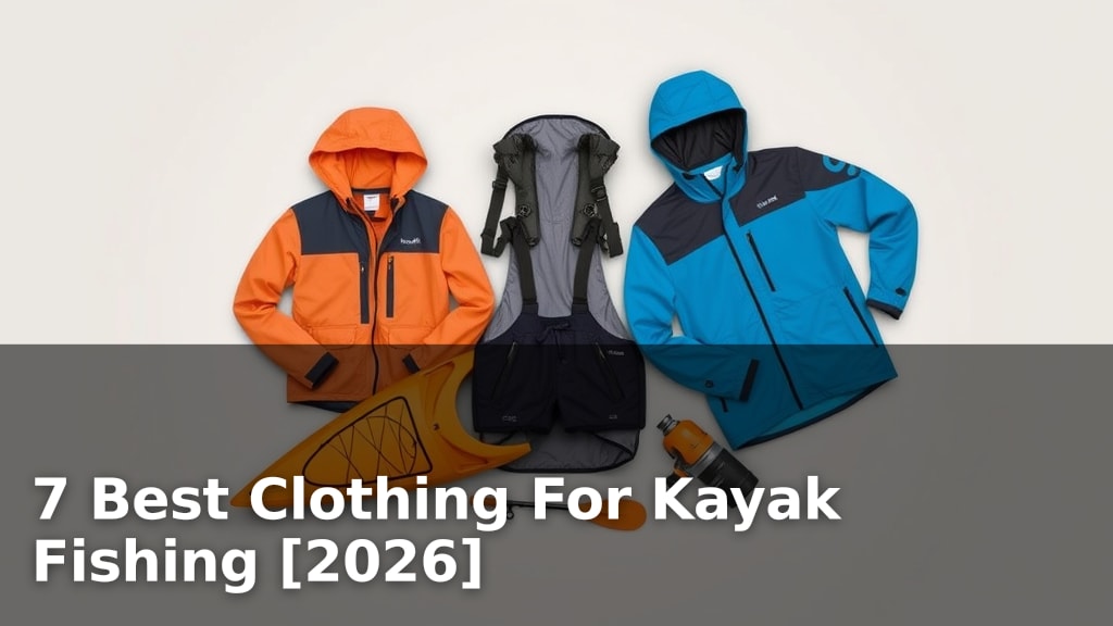 7 Best Clothing For Kayak Fishing [2026]
