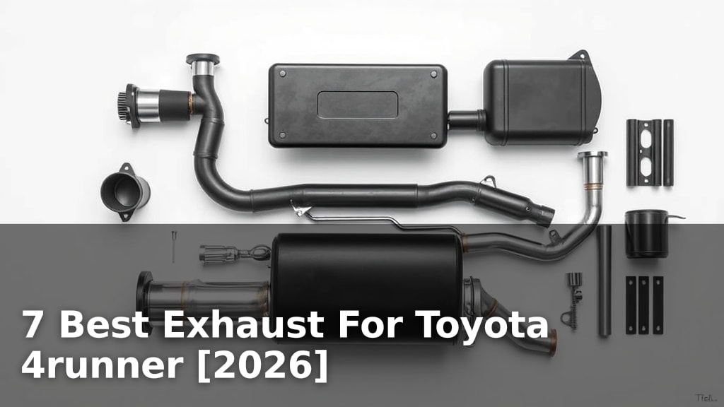 7 Best Exhaust For Toyota 4runner [2026]