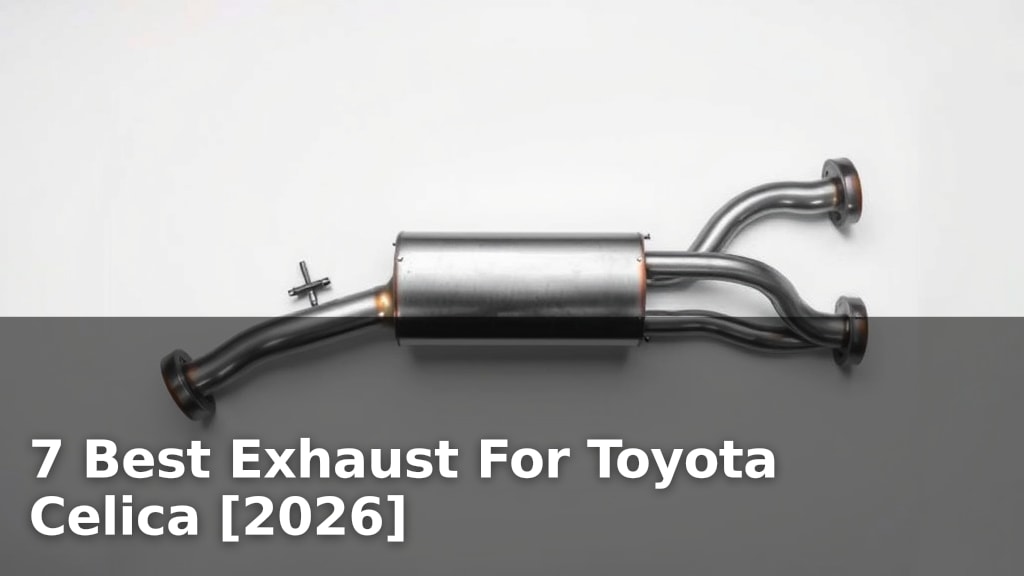 7 Best Exhaust For Toyota Celica [2026]