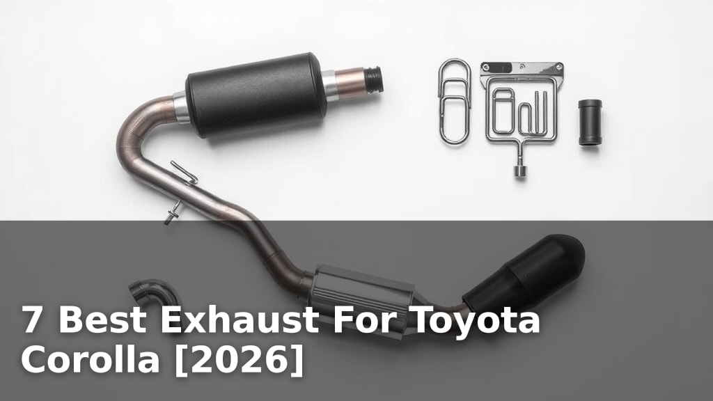7 Best Exhaust For Toyota Corolla [2026]