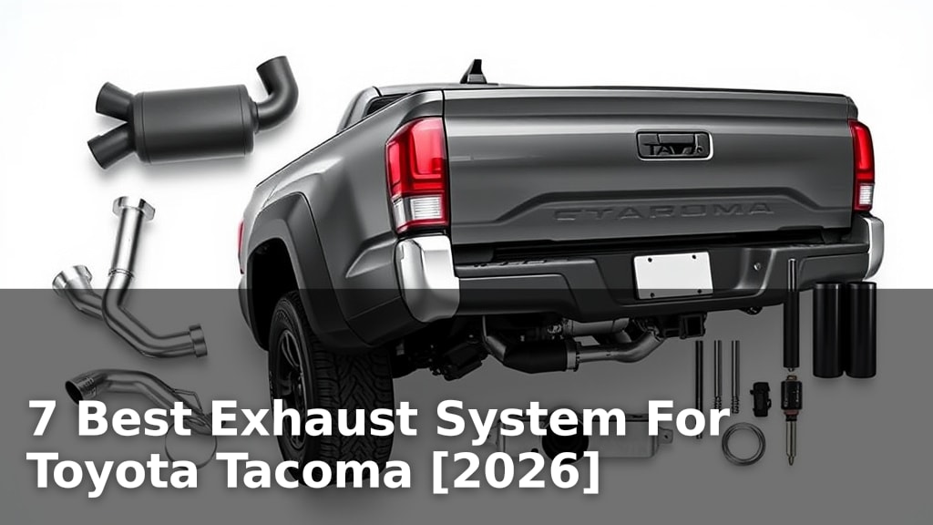 7 Best Exhaust System For Toyota Tacoma [2026]