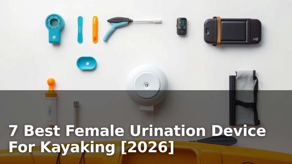 7 Best Female Urination Device For Kayaking [2026]