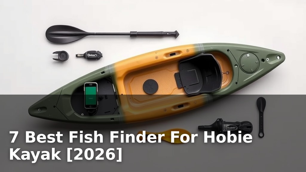 7 Best Fish Finder For Hobie Kayak [2026]