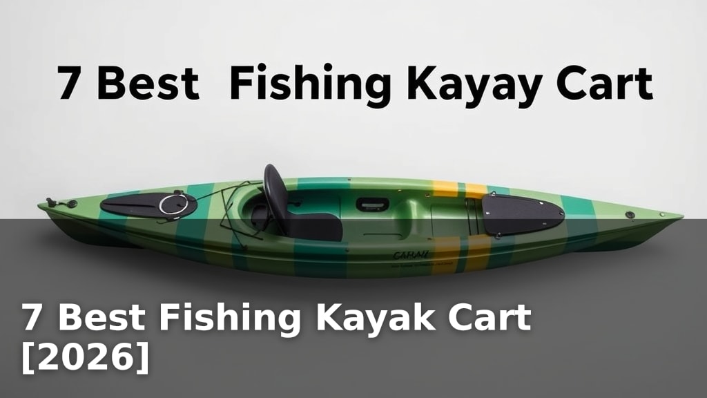 7 Best Fishing Kayak Cart [2026]