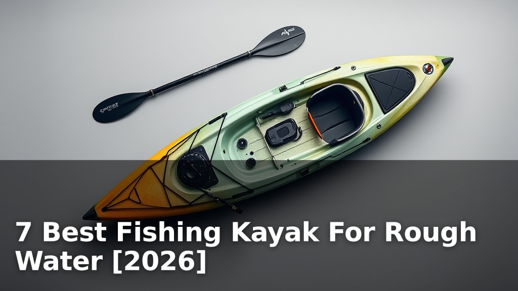 7 Best Fishing Kayak For Rough Water [2026]