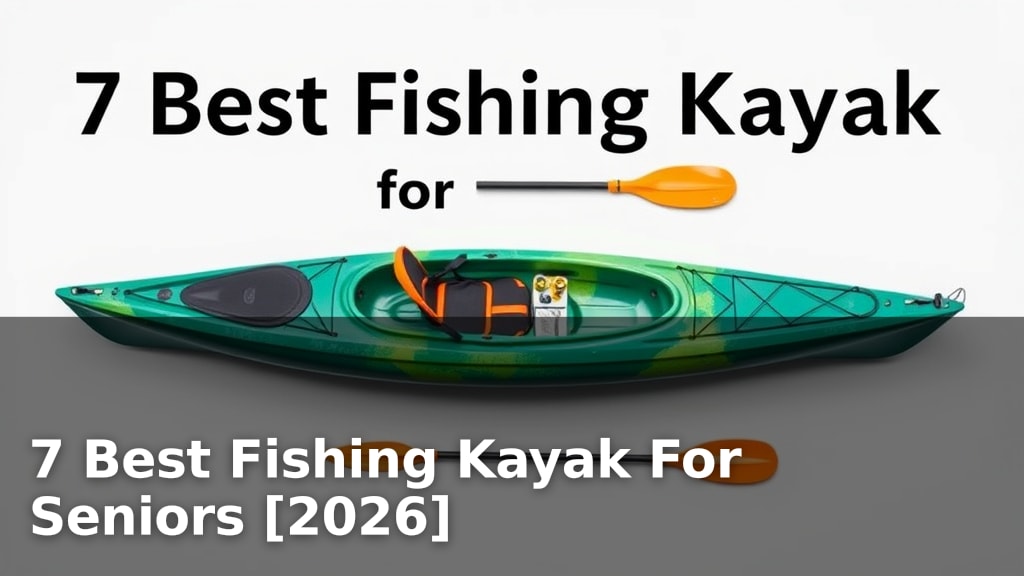 7 Best Fishing Kayak For Seniors [2026]