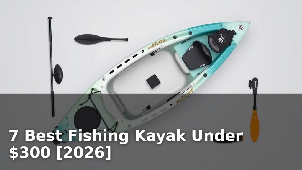 7 Best Fishing Kayak Under $300 [2026]