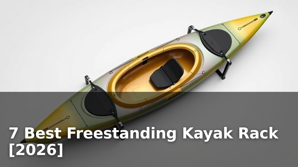 7 Best Freestanding Kayak Rack [2026]