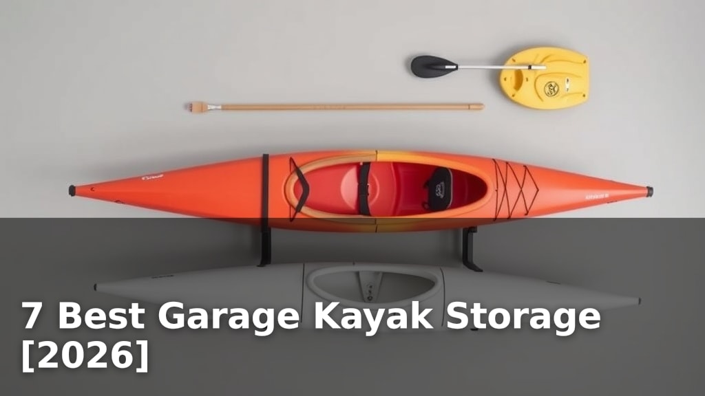 7 Best Garage Kayak Storage [2026]