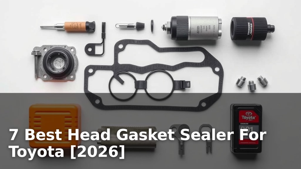 7 Best Head Gasket Sealer For Toyota [2026]
