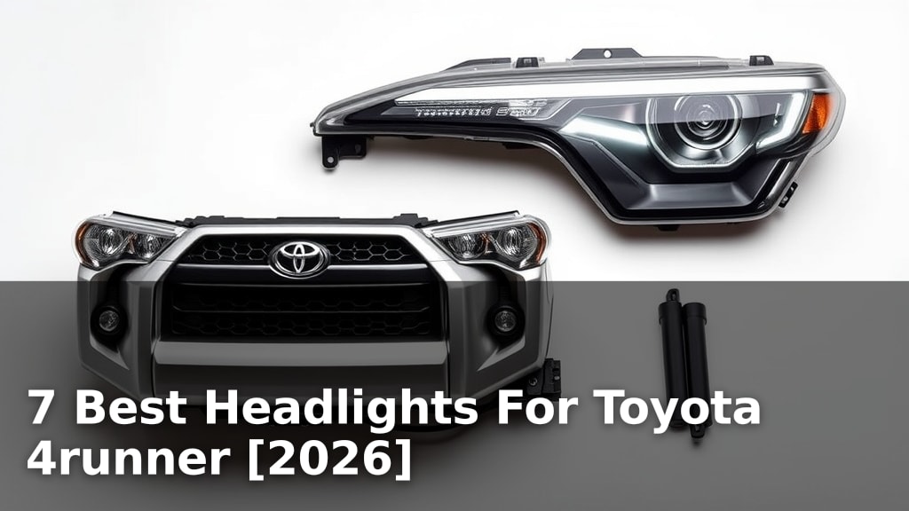 7 Best Headlights For Toyota 4runner [2026]