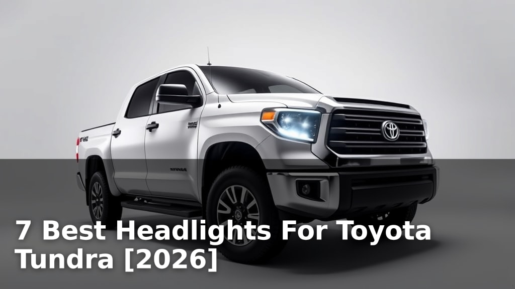 7 Best Headlights For Toyota Tundra [2026]