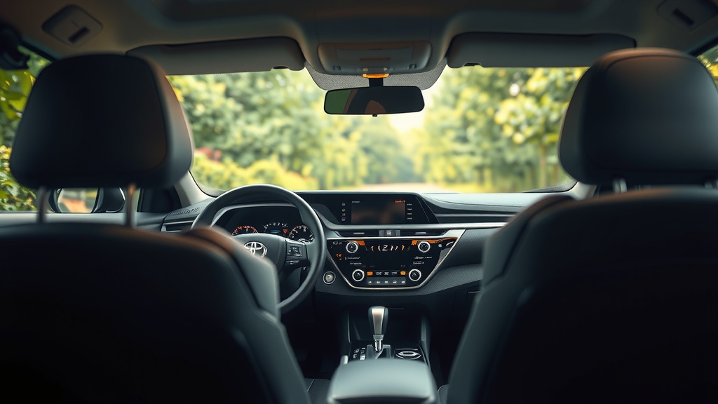 Choosing the Right Cleaners for Your Toyota's Interior