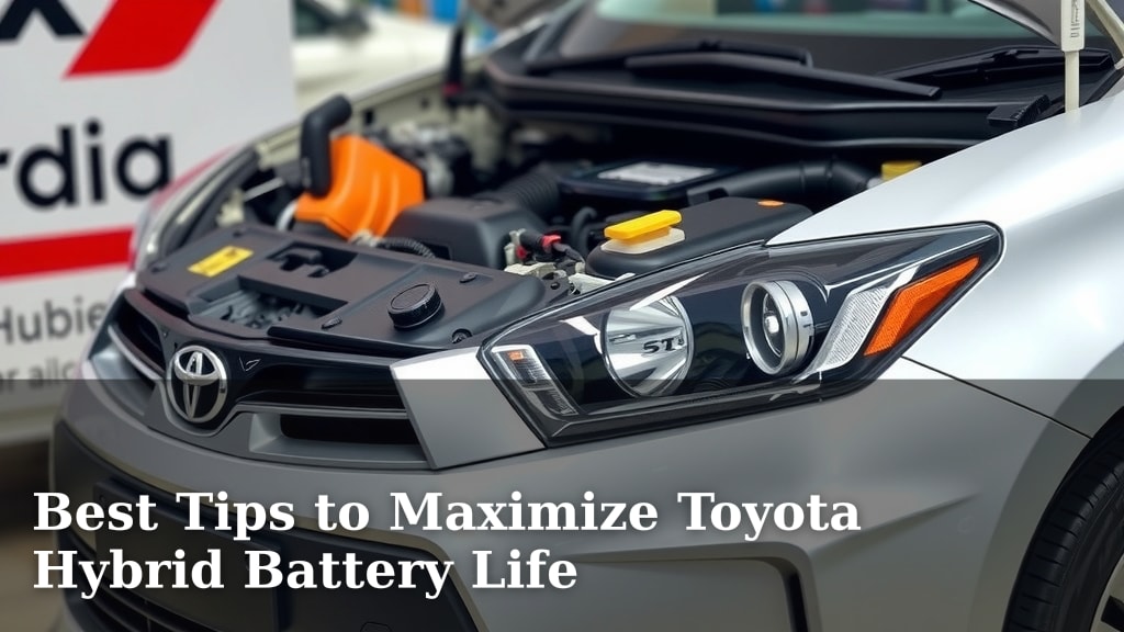Best Tips to Maximize Toyota Hybrid Battery Life