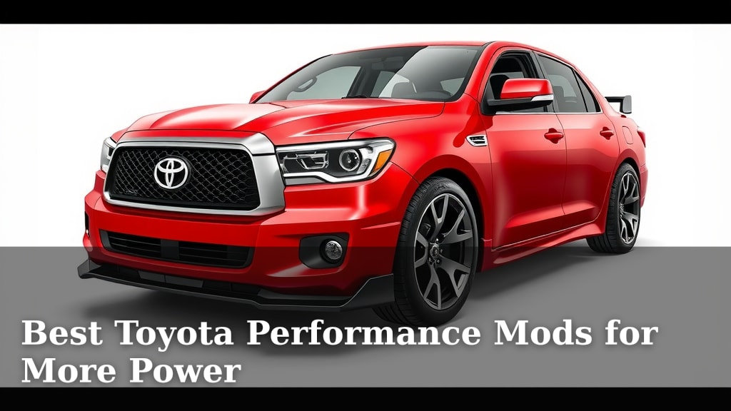 Best Toyota Performance Mods for More Power