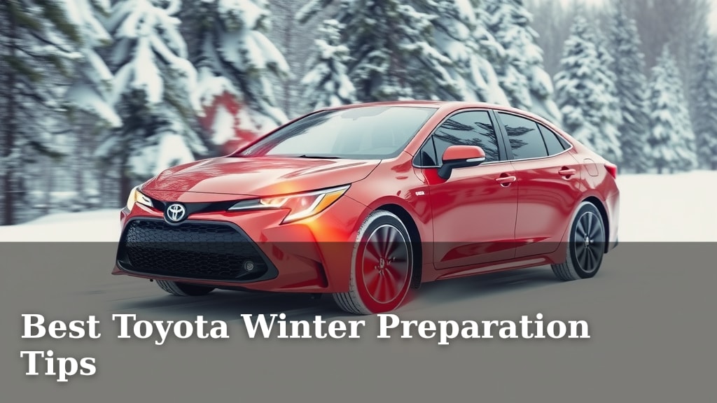 Best Toyota Winter Preparation Tips