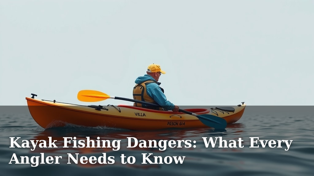Kayak Fishing Dangers: What Every Angler Needs to Know
