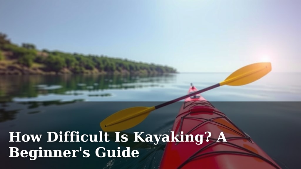 How Difficult Is Kayaking? A Beginner's Guide