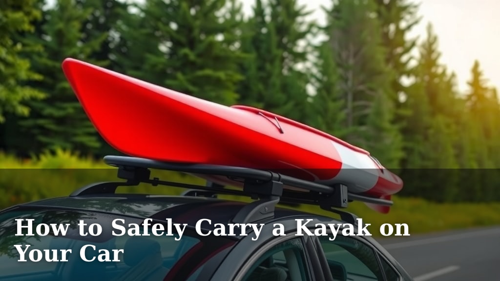 How to Safely Carry a Kayak on Your Car