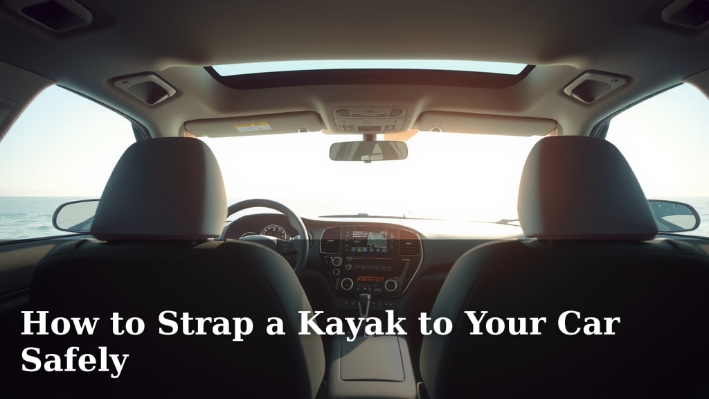 How to Strap a Kayak to Your Car Safely