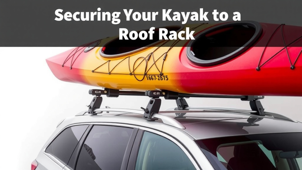 Securing Your Kayak to a Roof Rack: A Step-by-Step Guide