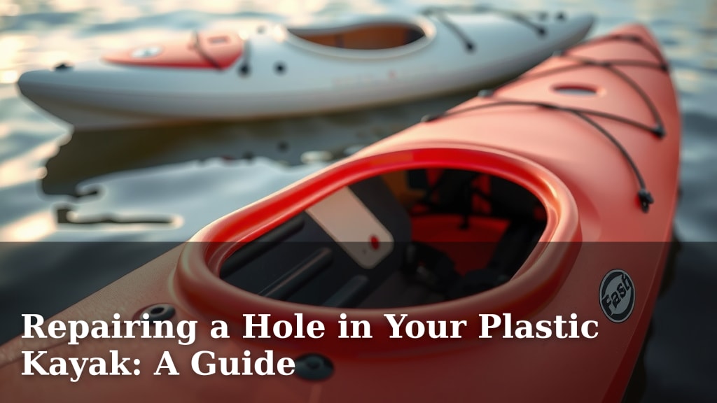 Repairing a Hole in Your Plastic Kayak: A Guide