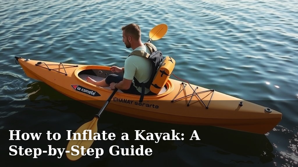 How to Inflate a Kayak: A Step-by-Step Guide