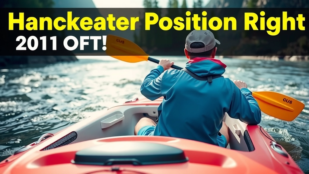 Getting Your Seating Position Right in Whitewater Kayaking