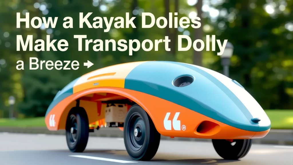 How Kayak Dollies Make Transport a Breeze