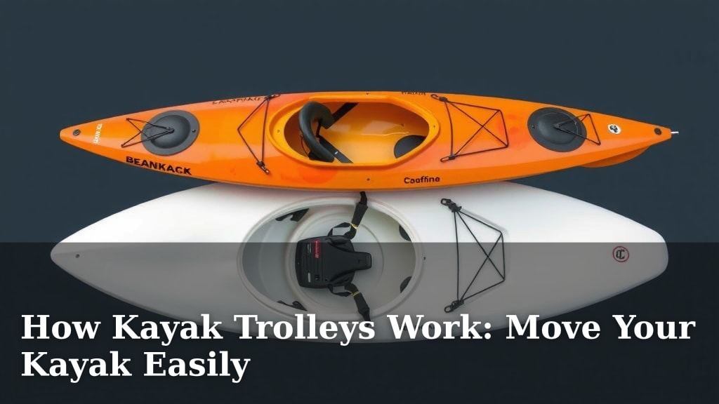 How Kayak Trolleys Work: Move Your Kayak Easily