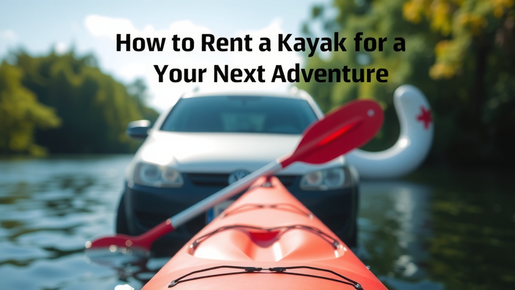 How to Rent a Kayak for Your Next Adventure